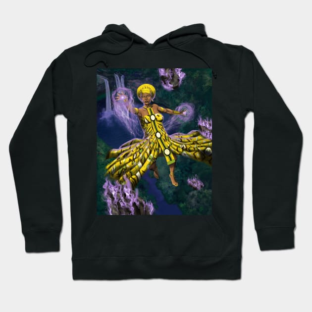 Oshun Hoodie by TreTre_Art